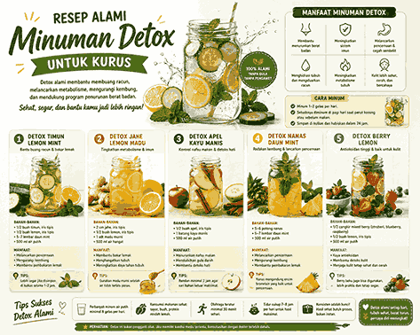 Minuman Detox untuk Kurus