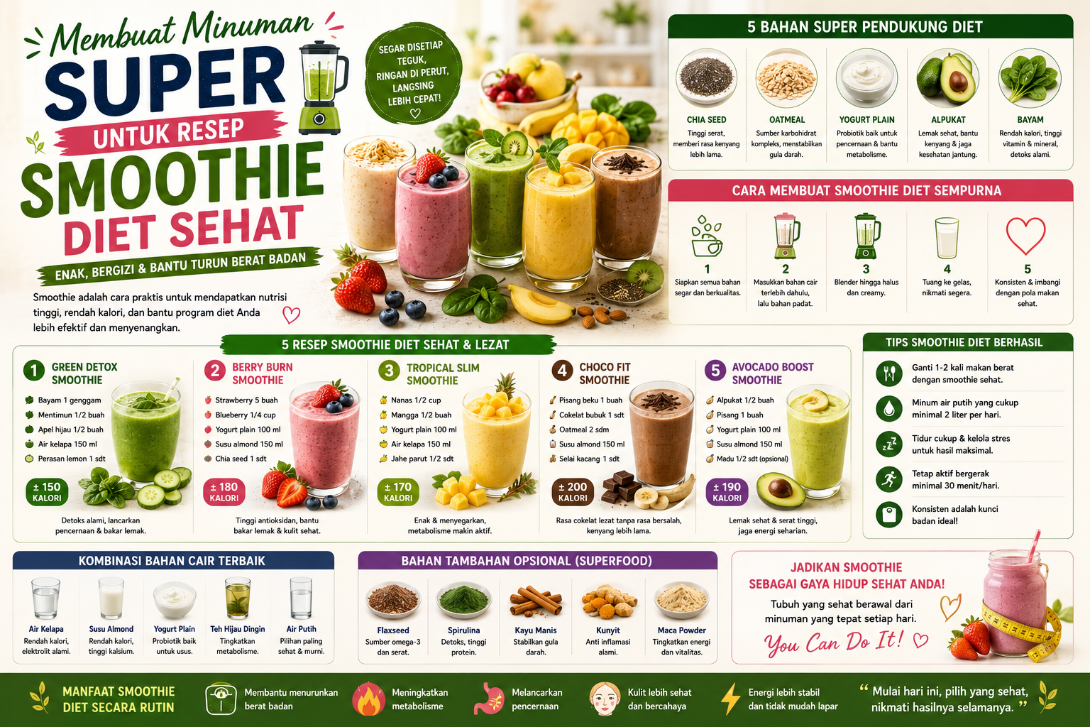 Resep Smoothie Diet Sehat