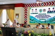 Bupati Gus Irawan Buka Sosialisasi Penyelesaian Penguasaan Tanah di Kawasan Hutan, Dorong Kepastian Hukum bagi Masyarakat Tapsel
