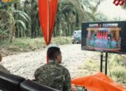 Bupati Tapsel Ikuti Launching Nasional 200 Titik Jembatan Garuda oleh Presiden Prabowo, TNI Hadir untuk Rakyat
