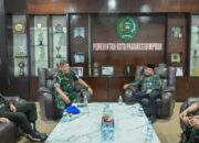 Wali Kota Padangsidimpuan Terima Silaturahmi dan Pamit Tugas Dandenpom I/2 Sibolga