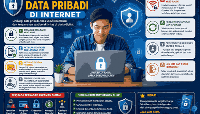 Cara Melindungi Data Pribadi di Internet