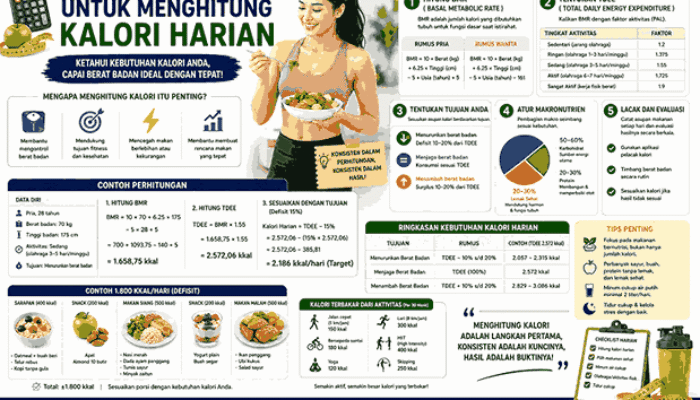 Cara Akurat untuk Menghitung Kalori Harian