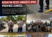 Polsek Rambang Laksanakan Pengamanan Penuh Kegiatan Reses Anggota DPRD Provinsi Sumatera Selatan