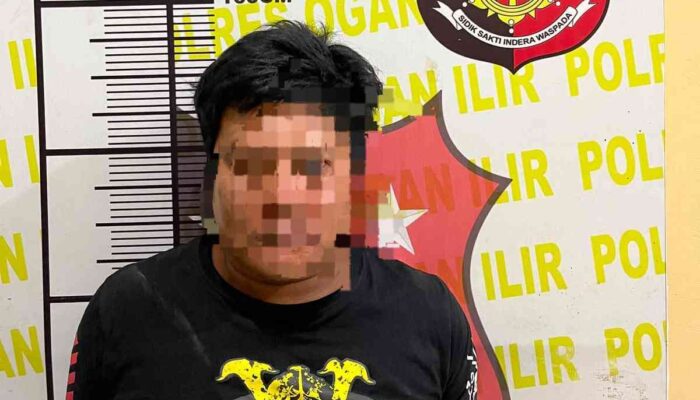 Beraksi di Toko Indralaya Utara, DPO Pencurian Diringkus Tim Resmob Polres Ogan Ilir di Palembang