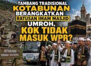 Tambang Tradisional Kotabunan Berangkatkan Ratusan Imam Masjid Umroh, Kok Tidak Masuk WPR?