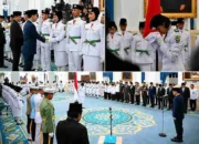 Wapres Gibran Rakabuming Kukuhkan Paskibraka 2026 di Istana Negara