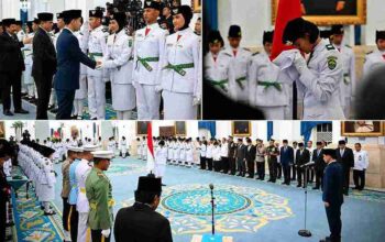 Wapres Gibran Rakabuming Kukuhkan Paskibraka 2026 di Istana Negara