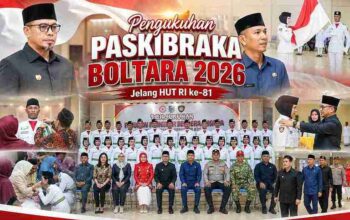 mengukuhkan Paskibraka Boltara 2026