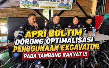 APRI Boltim Dorong optimalisasi penggunaan alat berat pada tambang rakyat