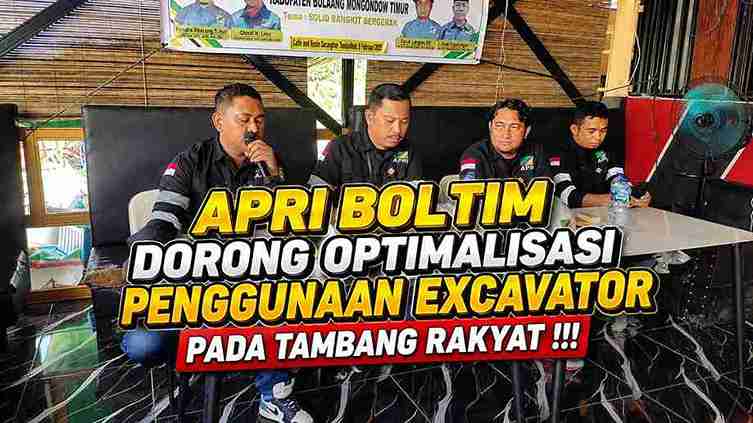 APRI Boltim Dorong optimalisasi penggunaan alat berat pada tambang rakyat