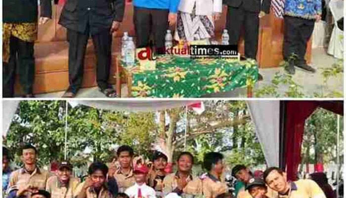 Ade Khosasih Hadiri Upacara HUT RI ke-81 di Kecamatan Jayakerta