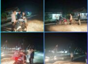 Cegah Kejahatan pada Malam Libur, Polsek Rambang Gelar Razia dan Patroli Hunting