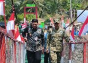 Serentak Peresmian Jembatan Garuda Dan Titik Air Bersih