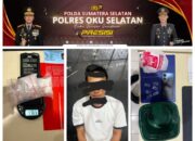 Polres OKU Selatan Amankan Terduga Pelaku Pengedar Narkoba
