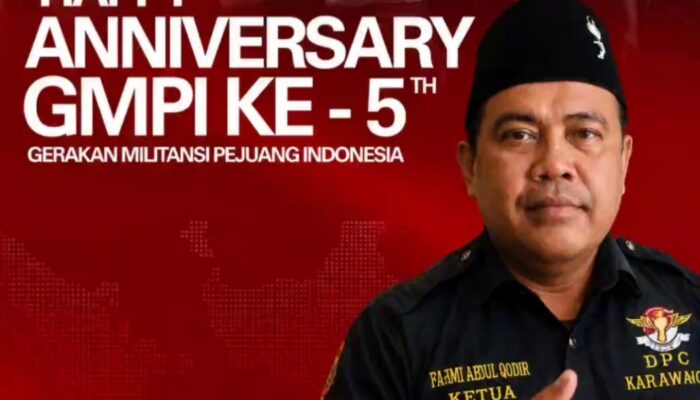 Fahmi Abdul Qodir Sampaikan Ucapan Selamat HUT GMPI ke-5, Tegaskan Komitmen Militansi Dan Perjuangan Untuk Masyarakat