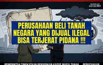 perusahaan membeli tanah negara secara ilegal