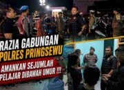 Polisi Amankan Pelajar 16 Tahun di Rumah Kos Saat Razia Gabungan Pringsewu