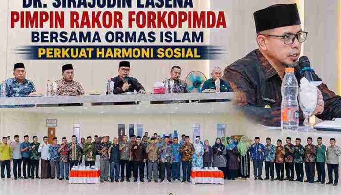 Bupati Boltara Pimpin Rakor Forkopimda bersama Ormas Islam