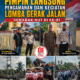 Kapolsek Rambang Pimpin Langsung Pengamanan dan Kegiatan Lomba Gerak Jalan Semarak HUT RI ke-81