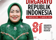 Kepala Desa Mekarsari Kecamatan Rantau Alai Mengucapkan Dirgahayu Republik Indonesia ke-81