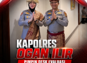 Kapolres Ogan Ilir Pimpin Desk Evaluasi Zona Integritas di Jakarta