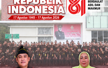 Kepala Kejaksaan Negeri Ogan Ilir Beserta Staf dan Jajaran Mengucapkan Dirgahayu Republik Indonesia ke-81