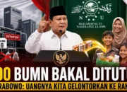 700 BUMN Bakal Ditutup, Prabowo: Uangnya Kita Gelontorkan ke Rakyat