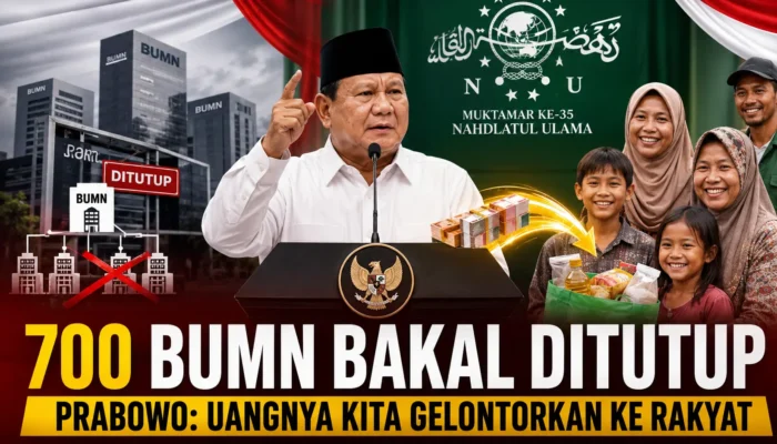 700 BUMN Bakal Ditutup, Prabowo: Uangnya Kita Gelontorkan ke Rakyat
