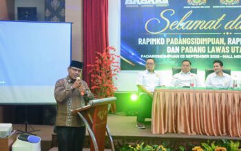 Ketua Fraksi Golkar DPRD Psp H. Purnadi, SE Hadiri Rapimko dan Rapimkab Kadin se-Tabagsel 2026