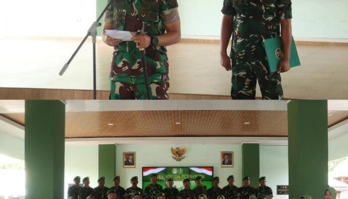 Dandim 0402 OKI-OI Pimpin Wisuda Purnawirawan, Bentuk Penghormatan atas Pengabdian Prajurit