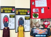 Bawa Ekstasi 5,19 Gram ke Pesta Orkes Rajawali, Sepasang Kekasih Diamankan Satres Narkoba Polres OI