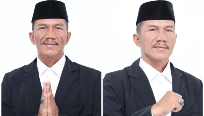 Diantar Ratusan Pendukung, Haji Totong Mantap Maju Pimpin Desa Kemiri