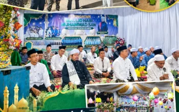 Mewakili Kapolsek, Kanit Binmas Polsek Rambang Hadiri Maulid Nabi dan Haul Bersama di Sumber Rahayu, Perkuat Silaturahmi dengan Masyarakat