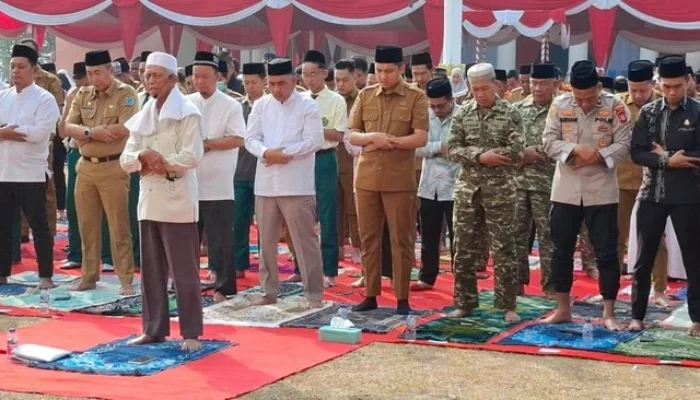 Pemkab Ogan Ilir Gelar Salat Istisqa, Ikhtiar Memohon Hujan di Tengah Ancaman Karhutla