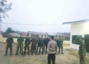 Perkuat Penanganan Karhutla, 15 Personel BKO TNI Yon TP Kodim 402 OKI-OI Diterjunkan ke Muara Kuang