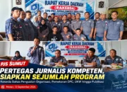 PJS Sumut Perkuat Barisan Jurnalis Siber, UKW hingga Pemekaran DPC Jadi Agenda Utama