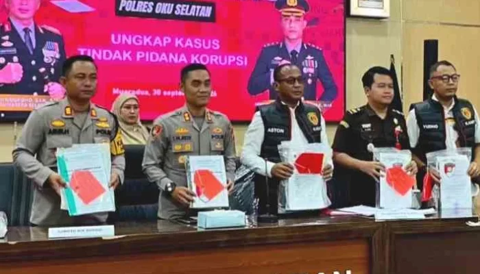 Polres OKU Selatan Ungkap Dua Perkara Dugaan Korupsi Dana Desa, Kerugian Negara Capai Rp778 Juta