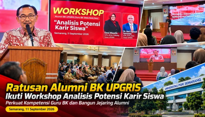 Ratusan Alumni BK UPGRIS Kembali ke Kampus, Perkuat Kemampuan Membaca Potensi Karir Siswa
