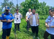 Sekda Tanggamus Tinjau Tanggul Pasca Jebol
