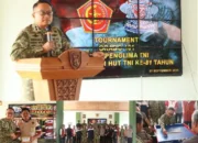 Semarak HUT Ke-81 TNI, Kodim 0402 OKI-OI Buka Turnamen Orado 101 Panglima TNI