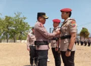 Sertijab Dipimpin Kapolres Abdul Kholik, AKP Mahadewa Bayu Resmi Jabat Kasat Reskrim Polres Kotamobagu
