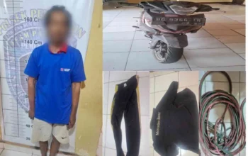 Tim Panther Polsek Pemulutan Ogan ilir Ungkap Kasus Pencurian Besi, Satu Pelaku Diamankan