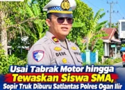 Usai Tabrak Motor hingga Tewaskan Siswa SMA, Sopir Truk Diburu Satlantas Ogan Ilir