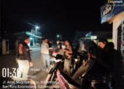 Patroli Dini Hari, URC Polres Kotamobagu Sisir Gogagoman hingga Poyowa Besar