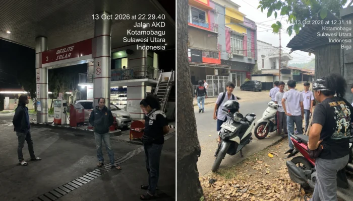 Sisir Sekolah hingga SPBU, URC Polres Kotamobagu Perkuat Patroli Siang-Malam