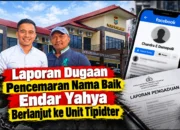 Laporan Dugaan Pencemaran Nama Baik Endar Yahya Berlanjut ke Unit Tipidter