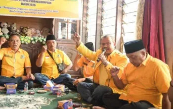 DPD Partai Golkar Padangsidimpuan Gelar Pembinaan dan Konsolidasi di Kecamatan Padangsidimpuan Utara ‎