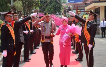 Kapolres AKBP AH Hudi Arif Tiba di Polres Tanggamus