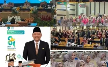 Rapat Paripurna Dalam Rangka Memperingati Hari Jadi Kabupaten OKI Ke 81